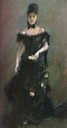 Berthe Morisot Avant le theatre oil painting